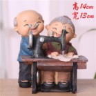 Bộ Tượng Ông Bà Anh Mẫu Mới Nhất - Tượng Trang Trí Nhà Cửa Ông Bà Máy Khây 14x13cm