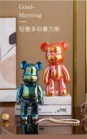 Gấu Hoạt Hình Bearbrick Bằng Gốm Trang Trí Nhà Cửa 28x14cm