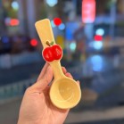 Set bát heo hồng cún vàng kèm thìa hộp quà 12.3cm x 7.6cm dung tích 500ml