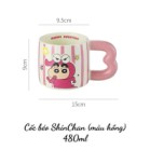 Cốc béo Crayon ShinChan 3D 11.8cm x 7.5cm dung tích 450ml