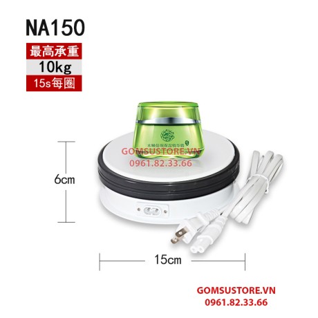 Bàn Xoay 360 độ trưng bày sản phẩm đường kính 15cm